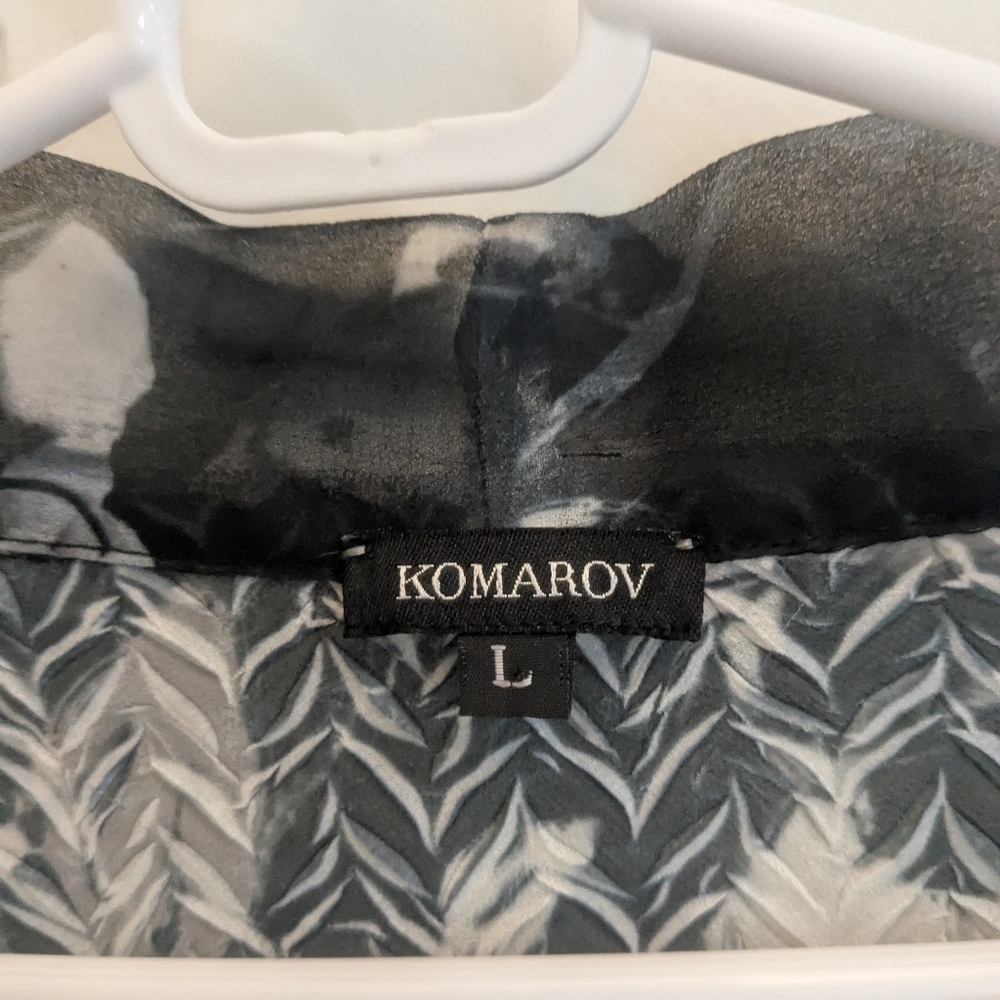 Komarov Long Sleeve Tunic Top - Picture 2 of 5